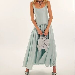 Hutch The Ridge Light Green Maxi Dress
